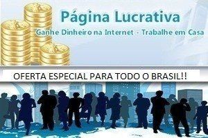 Página Lucrativa Online! Sua Fonte De Renda